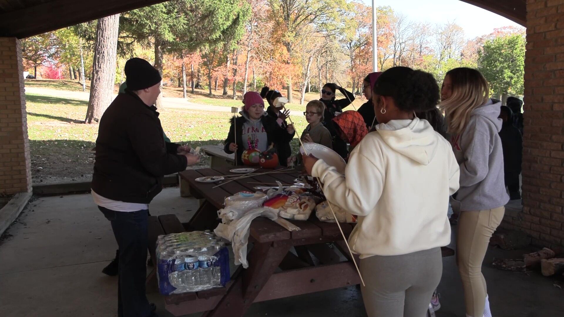 "Sparty Friends" celebrate fall with mentorship and fun